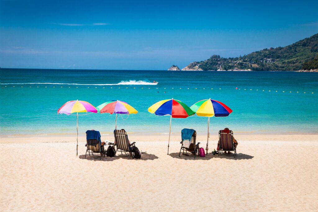 Patong Beach in Phuket, Thailand